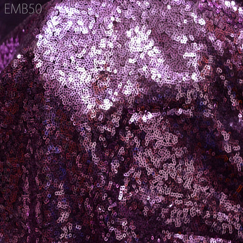 Pink Purple Georgette Sequin Wedding Dress Embroidered Fabric by the Yard Indian Sequin fabric Saree Crafting Sewing Costumes Doll Making