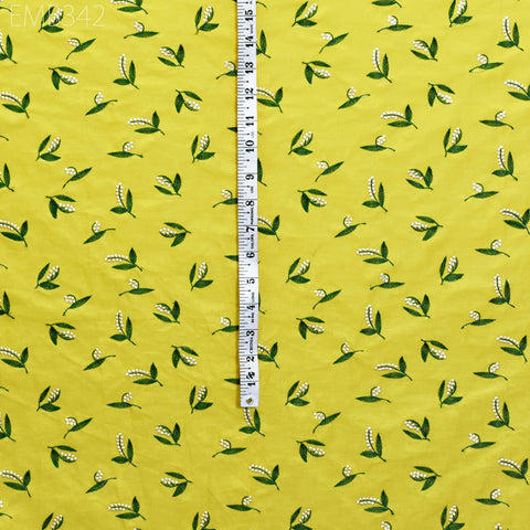 Embroidered Cotton Fabric by the Yard Indian Embroidery Sewing DIY Crafting Summer Women Kids Dresses Costumes Doll Bag Home Decor Curtain