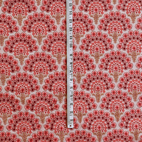 Indian Embroidered Fabric by the yard Sewing DIY Crafting Embroidery Wedding Dresses Fabric Costumes Dolls Bags Cushion Covers Table Runners