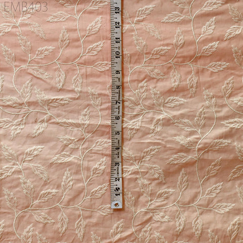 Embroidered Cotton Fabric by the Yard Indian Embroidery Sewing Fabric DIY Crafting Summer Women Dresses Costumes Doll Bag Home Decor Curtain