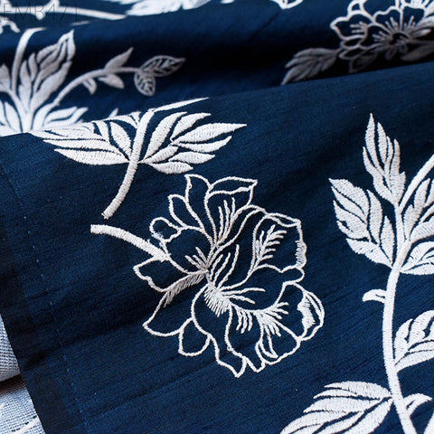 Indian Embroidered by the yard Fabric Sewing DIY Crafting Embroidery Wedding Dresses Fabric Costumes Dolls Bags Cushion Covers Table Runners