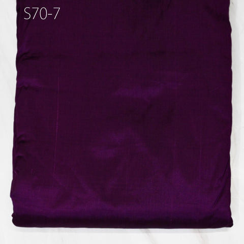 80gsm Iridescent Violet Black Indian Pure Silk Fabric by the yard Soft Silk Curtains Scarf Costume Apparels Wedding Evening Dresses Dolls