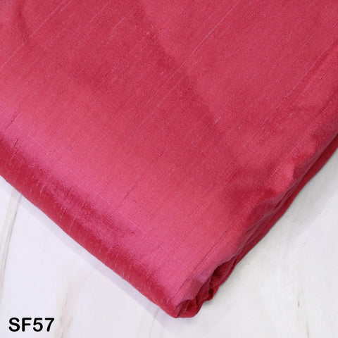 Red Pure Dupioni Silk Indian Raw Silk Fabric by the Yard Dupion Wedding Evening Dress Home Pillow Cushion Table Cover Crafting Sewing