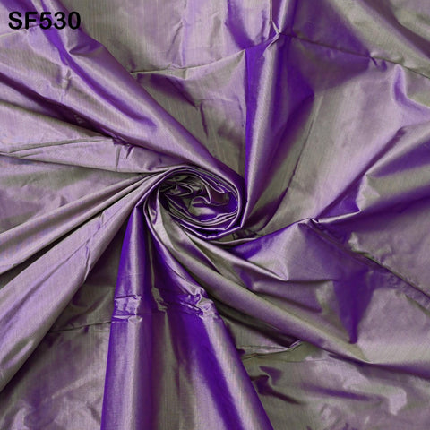 80gsm Iridescent Blue Gold Indian Pure Silk Fabric by the yard Soft Silk Curtains Scarves Costume Apparel Wedding Evening Dresses Dolls