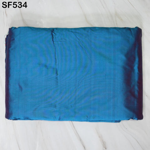 80gsm Iridescent Blue Red Indian Pure Silk Fabric by the yard Soft Silk Curtains Scarf Costume Apparels Wedding Evening Dresses Dolls