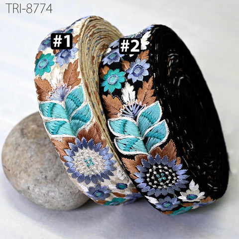 9 Yard Grey Embroidery 4cm Ribbons Border Embroidered Fabric Trims Tutu Costumes Making Crafting Christmas Decoration Embellishment Trimming