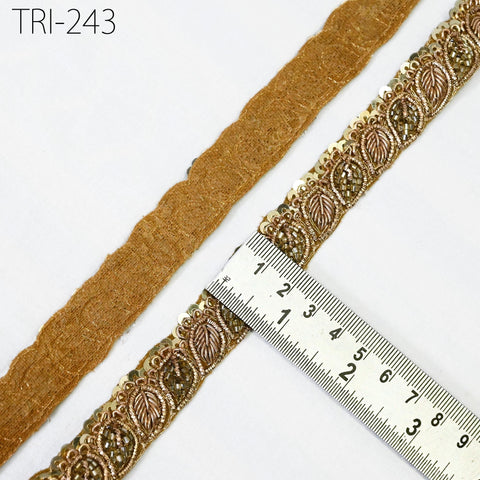 0.7 inches width trim, for bridal belt, Ethnic waist belt