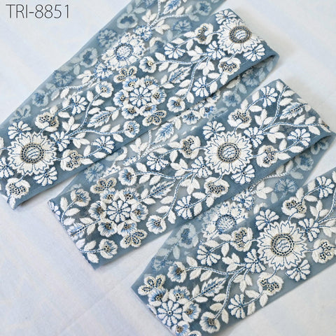 beautiful embroidered trim