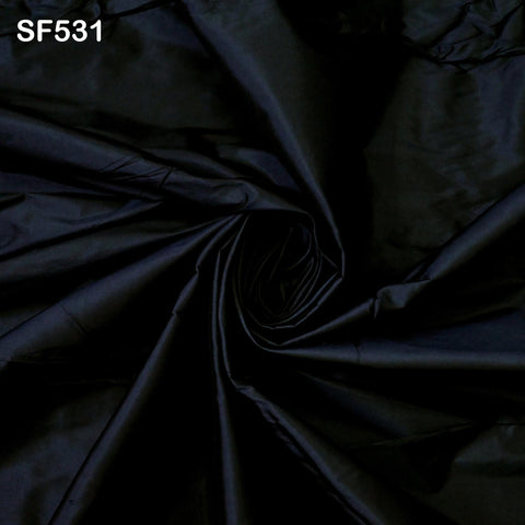 80gsm Pure Plain Silk by the Yard Dark Navy Blue Fabric Indian Wedding Dress Bridesmaids Party Costume Pillowcases Drapery Home Decor Dolls