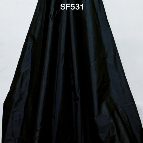 80gsm Pure Plain Silk by the Yard Dark Navy Blue Fabric Indian Wedding Dress Bridesmaids Party Costume Pillowcases Drapery Home Decor Dolls