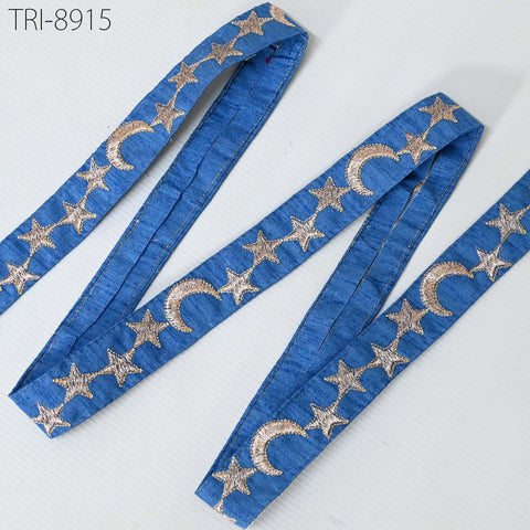 9 Yard Embroidery Ribbon Fabric Trim 3cm Embroidered Sewing DIY Crafting Border Indian Tote Bags Theatrical Costumes Holiday Ornaments Tapes