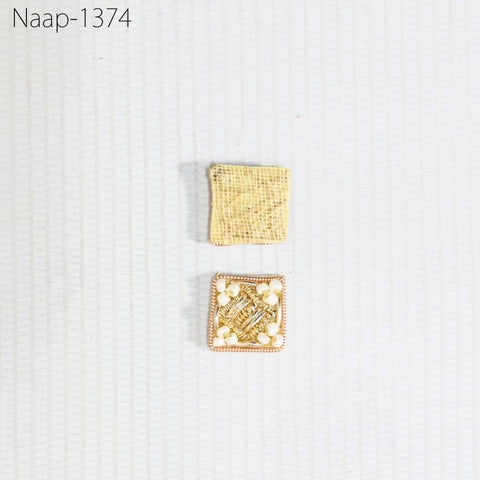 1.5 cm square appliques