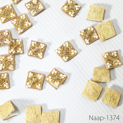 paste it to fabric using fabric glue