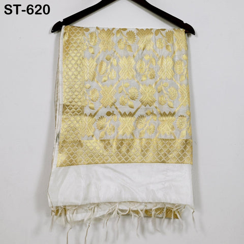 Dupatta with tassels for mix-n-match