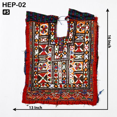 Multi color neck patch, use it creatively for your denims