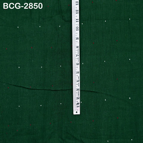 Hand Woven Kala Cotton Fabric by Yard Heirloom Organic Bhujodi Hand Spun Indian Sewing Crafting Women Summer Dress Tops Curtains Home Decor