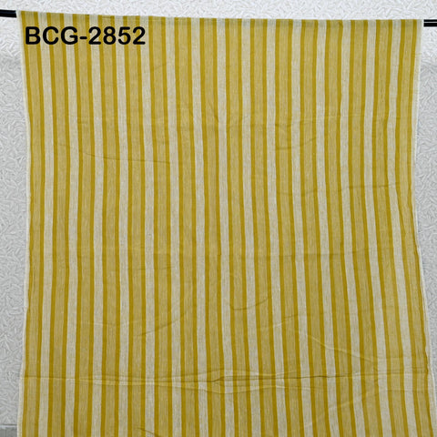 Handwoven Kala Cotton Fabric by the Yard Organic Kutch Handloom Indian Sewing Crafting Summer Women Dress Baby Swaddle Blankets Home Decor