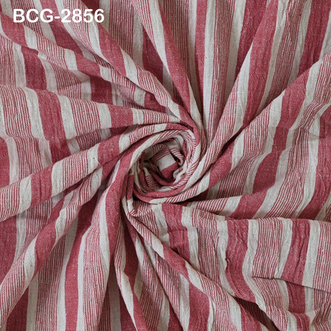 Handwoven Kala Cotton Fabric by the Yard Organic Kutch Handloom Indian Sewing Crafting Summer Women Dress Baby Swaddle Blankets Home Decor