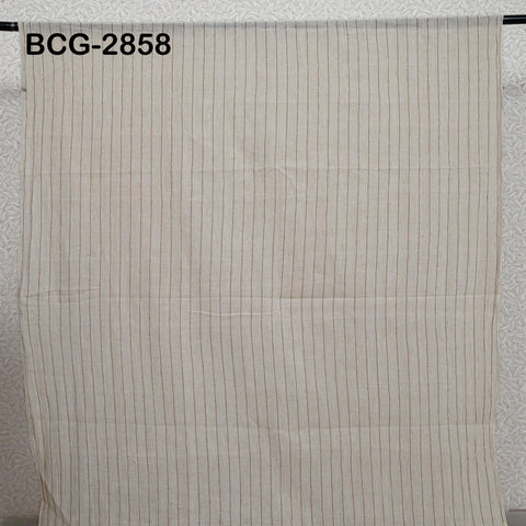 Handwoven Kala Cotton Fabric by the Yard Organic Kutch Handloom Indian Sewing Crafting Summer Women Dress Baby Swaddle Blankets Home Decor