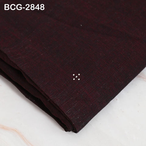 Handwoven Organic Kala Cotton Fabric by the Yard Kutch Hand Spun Indian Sewing Crafting Summer Women Dress Baby Swaddle Blankets Home Decor