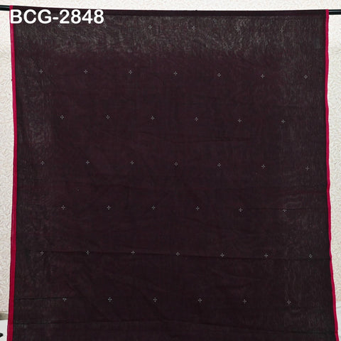 Handwoven Organic Kala Cotton Fabric by the Yard Kutch Hand Spun Indian Sewing Crafting Summer Women Dress Baby Swaddle Blankets Home Decor