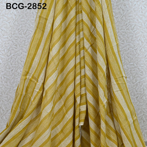 Handwoven Kala Cotton Fabric by the Yard Organic Kutch Handloom Indian Sewing Crafting Summer Women Dress Baby Swaddle Blankets Home Decor