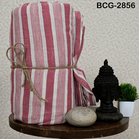 Handwoven Kala Cotton Fabric by the Yard Organic Kutch Handloom Indian Sewing Crafting Summer Women Dress Baby Swaddle Blankets Home Decor