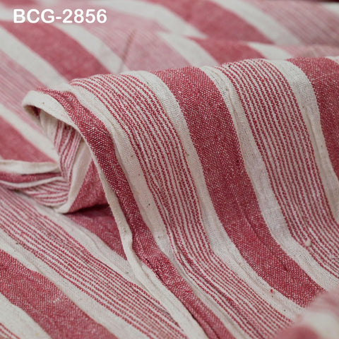 Handwoven Kala Cotton Fabric by the Yard Organic Kutch Handloom Indian Sewing Crafting Summer Women Dress Baby Swaddle Blankets Home Decor