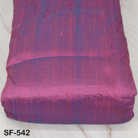 Silk Shantung Two Tone Pink Blue Pure Dupioni Fabric Yardage Wedding Bridesmaid Prom Dresses Indian Raw Silk Dupion Sewing Upholstery