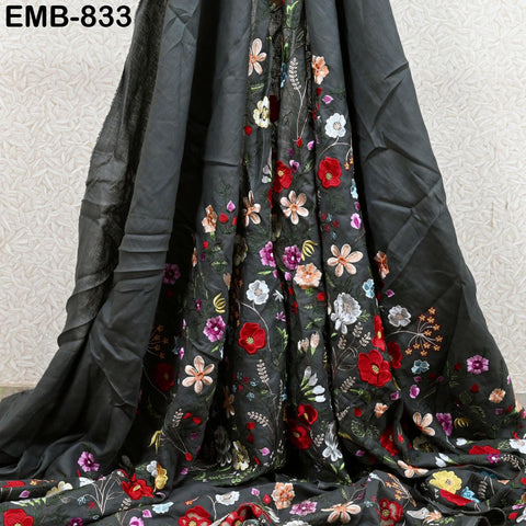 56'' Embroidered Linen fabric by the yard Pure Natural Linen Embroidery Kids and Women Summer Dress, Shorts, Skirts, Bottoms, Craft Sewing