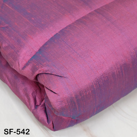 Silk Shantung Two Tone Pink Blue Pure Dupioni Fabric Yardage Wedding Bridesmaid Prom Dresses Indian Raw Silk Dupion Sewing Upholstery