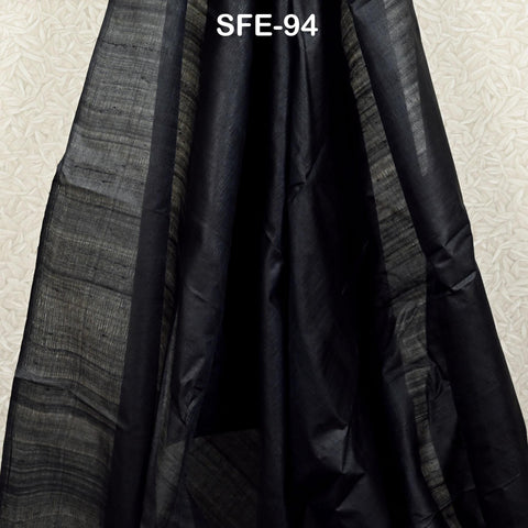 Pure Tussar Silk Embroidery Fabric by the yard Indian Embroidered Raw Silk Wild Natural Handmade Peace Silk Tussah Dresses Material Costumes