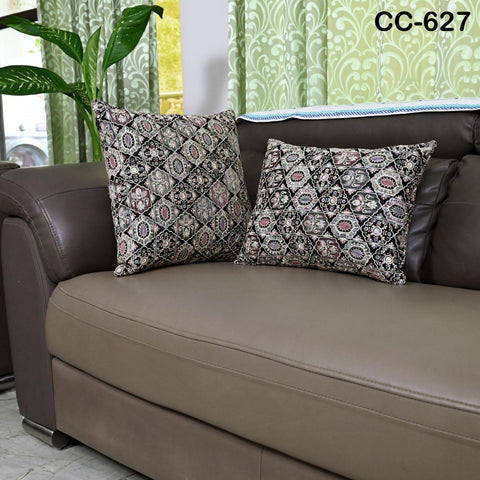 Embroidered Cushion Cover Handmade Embroidery Throw Pillow Decorative Home Decor Pillow Cover House Warming Bridal Shower Wedding Gift