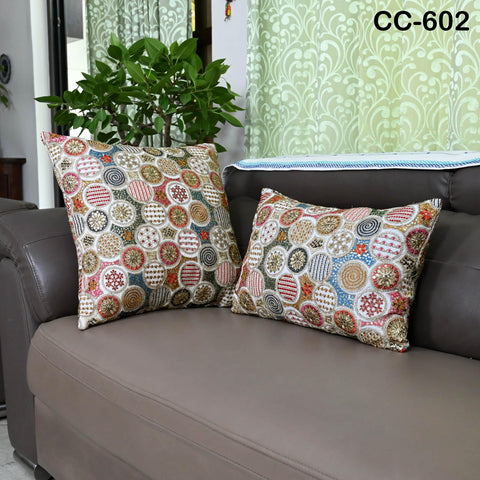 Boho Embroidered Cushion Pillowcase Handmade Embroidery Throw Pillow Cover Decorative Home Decor House Warming Bridal Shower Wedding Gifts