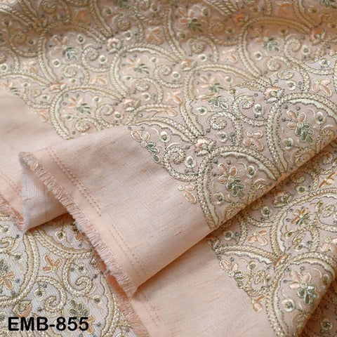 Embroidered Fabric by the yard Indian Embroidery Wedding Dress Costumes Regency Reticules, Clutches, Marie Antoinette Junk Journals Textile