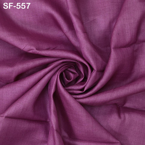 Raspberry Pure Tussar Silk Fabric by the yard Indian Plain Raw Silk Wild Natural Handmade Peace Silk Tussah Wedding Dress Material