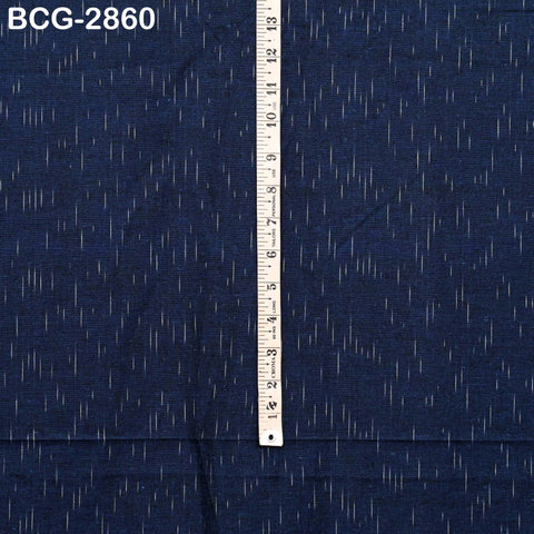 Indian Handloom Ikat Cotton Fabric by yard Homespun Dark Voilet Quilting Sewing Crafting Women Kids Summer Dress Cushions Home Decor Drapery