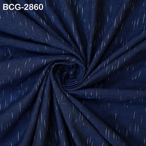 Indian Handloom Ikat Cotton Fabric by yard Homespun Dark Voilet Quilting Sewing Crafting Women Kids Summer Dress Cushions Home Decor Drapery