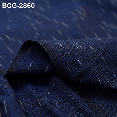 Indian Handloom Ikat Cotton Fabric by yard Homespun Dark Voilet Quilting Sewing Crafting Women Kids Summer Dress Cushions Home Decor Drapery