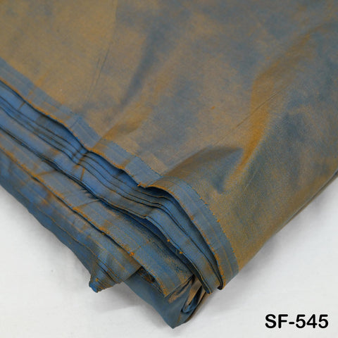 80gsm Indian Pure Silk Fabric by yard Soft Silk Scarf Apparel Textile Wedding Evening Renaissance Dress Theatrical Costumes Turquoise Brown