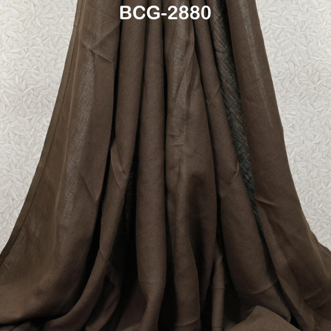 56'' Brown Pure Linen fabric by the yard Extra Wide Natural Linen Women Summer Dresses Shirts Skirts Crafting Sewing Curtains Home Decor