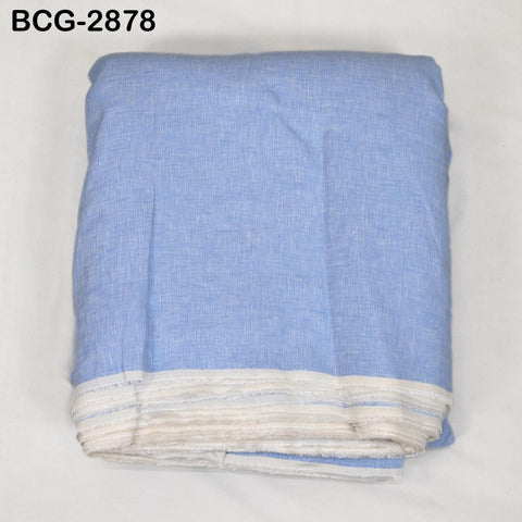 56'' Sky Blue Pure Linen fabric by the yard Extra Wide Natural Linen Women Summer Dresses Shirts Skirts Crafting Sewing Curtains Home Decor