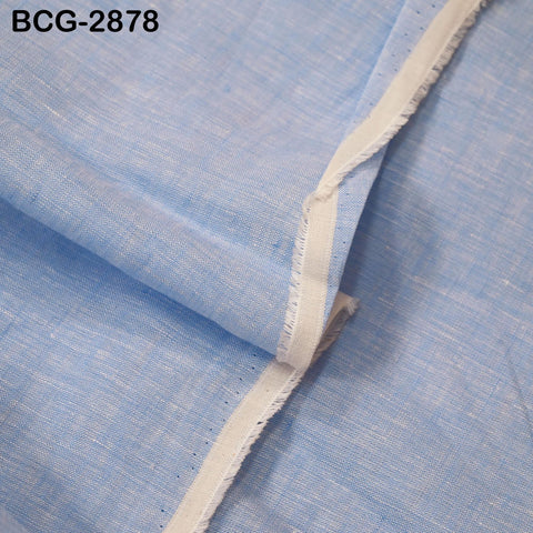 56'' Sky Blue Pure Linen fabric by the yard Extra Wide Natural Linen Women Summer Dresses Shirts Skirts Crafting Sewing Curtains Home Decor