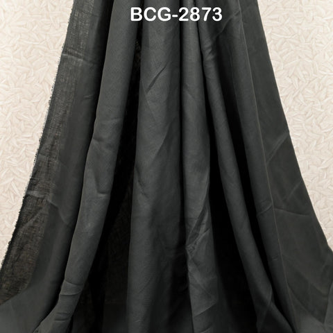 56'' Dark Grey Pure Linen fabric by the yard Extra Wide Natural Linen Women Summer Dresses Shirt Skirt Crafting Sewing Curtains Home Decor