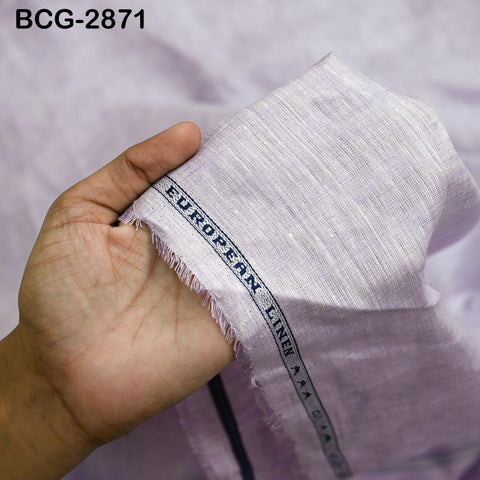 56'' Lavender Pure Linen fabric by the yard Extra Wide Natural Linen Women Summer Dresses Shirts Skirts Crafting Sewing Curtains Home Decor