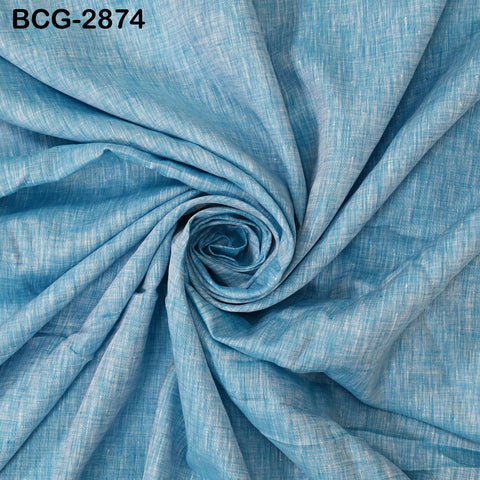 56'' Turquoise Pure Linen fabric by the yard Extra Wide Natural Linen Women Summer Dresses Shirts Skirts Crafting Sewing Curtains Home Decor