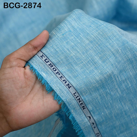 56'' Turquoise Pure Linen fabric by the yard Extra Wide Natural Linen Women Summer Dresses Shirts Skirts Crafting Sewing Curtains Home Decor