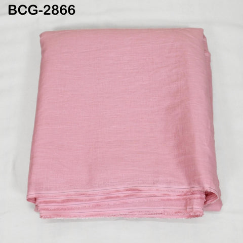 56'' Pink Pure Linen fabric by the yard Extra Wide Natural Linen Women Summer Dresses Shirts Skirts Crafting Sewing Curtains Home Decor