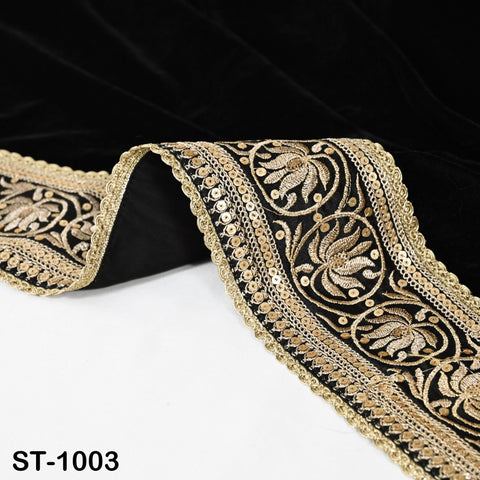 Black Velvet Dupatta Gold Zari Embroidery on edges, Tradition dupatta Chunni Bridal Veil Lehenga Embroidered Festival Punjabi Women Gift Mom