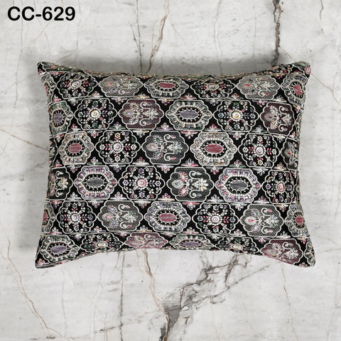 Embroidered Pillowcase | Indian Handmade Embroidery Throw Pillow cover Decorative Body Sham, Cushion Cover Boho Home Decor HouseWarming Gift